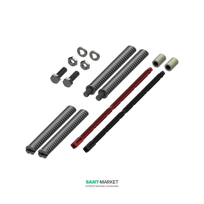 Комплект удлиненных толкателей эксцентриков и крепежных элементов для панелей смыва Tece TECEbase максимум 12 см 9820030