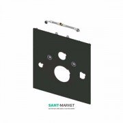 Нижняя стеклянная панель TECE TECElux для установки унитазов-биде TOTO Neorest AC/EW и Geberit AquaClean 8000/8000 plus черная 9650106