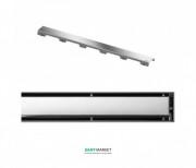 Решетка TECE TECEdrainline Steel II для душевого трапа матовая прямая 1200 мм нержавеющая сталь 601283