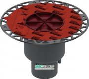 Сифон для дренажного трапа Tece Tecedrainpoint S DN70 вертикальный пластик черный 3603600