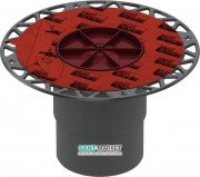 Сифон для дренажного трапа Tece Tecedrainpoint S DN100 вертикальный пластик черный 3607600