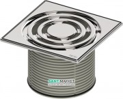 Декоративная решетка для трапа TECE TECEdrainpoint S 150 мм в стальной рамке с монтажным элементом 3660004