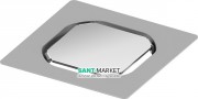 Основа для плитки TECE TECEdrainpoint S rahmenlos 100 мм с выпуском нержавеющая сталь 3660016