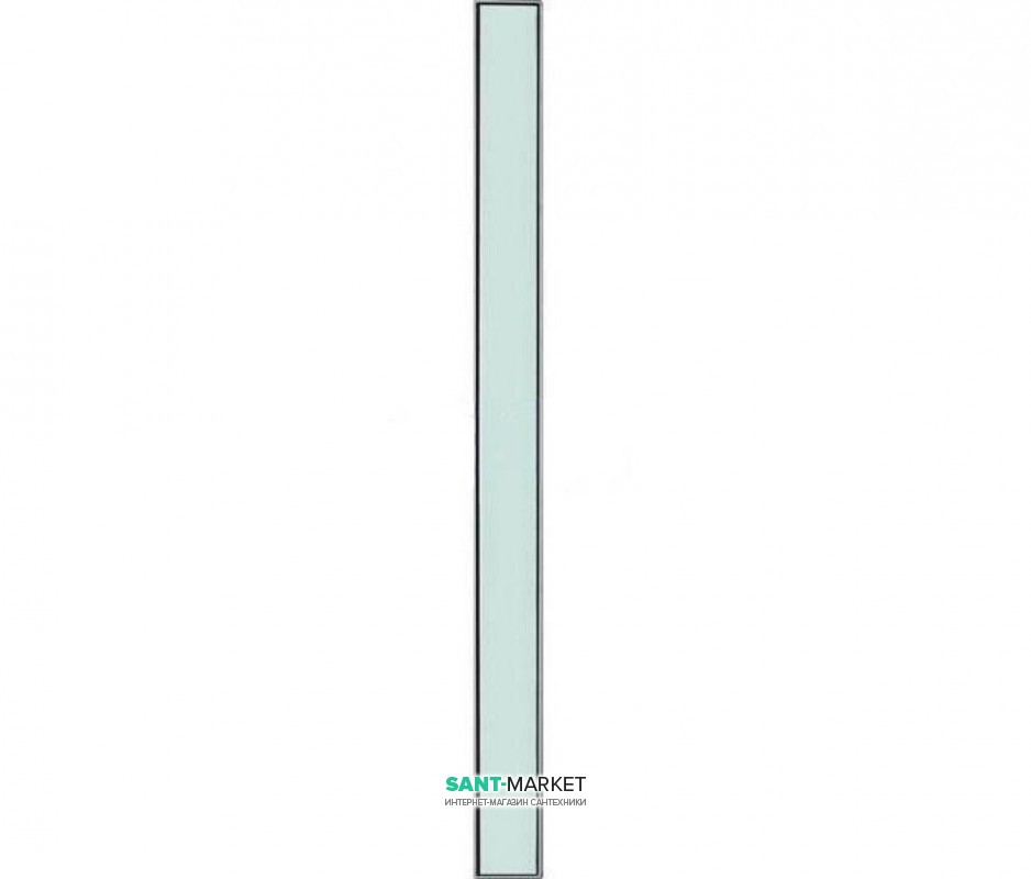 Панель для зливу TECE TECEdrainline для душового трапа пряма скляна 700 мм зелений 600 790