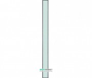 Панель для зливу TECE TECEdrainline для душового трапа пряма скляна 800 мм зелений 600 890