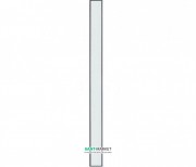 Панель для слива TECE TECEdrainline для душевого трапа прямая стеклянная 800 мм белый 600891