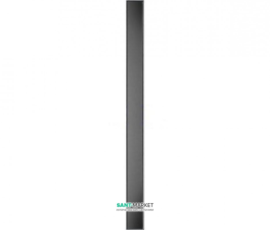 Панель для зливу TECE TECEdrainline для душового трапа пряма скляна 800 мм чорний 600892