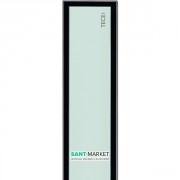 Панель для зливу TECE TECEdrainline для душового трапа пряма скляна 900 мм зелений 600 990