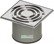 Декоративная решетка для трапа TECE TECEdrainpoint S 150 мм в стальной рамке с монтажным элементом 3660004