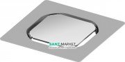 Основа для плитки TECE TECEdrainpoint S rahmenlos 100 мм с выпуском нержавеющая сталь 3660016