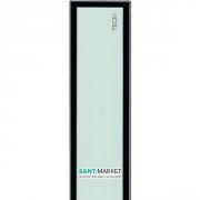 Панель для слива TECE TECEdrainline для душевого трапа прямая стеклянная 1000 мм зеленый 601090