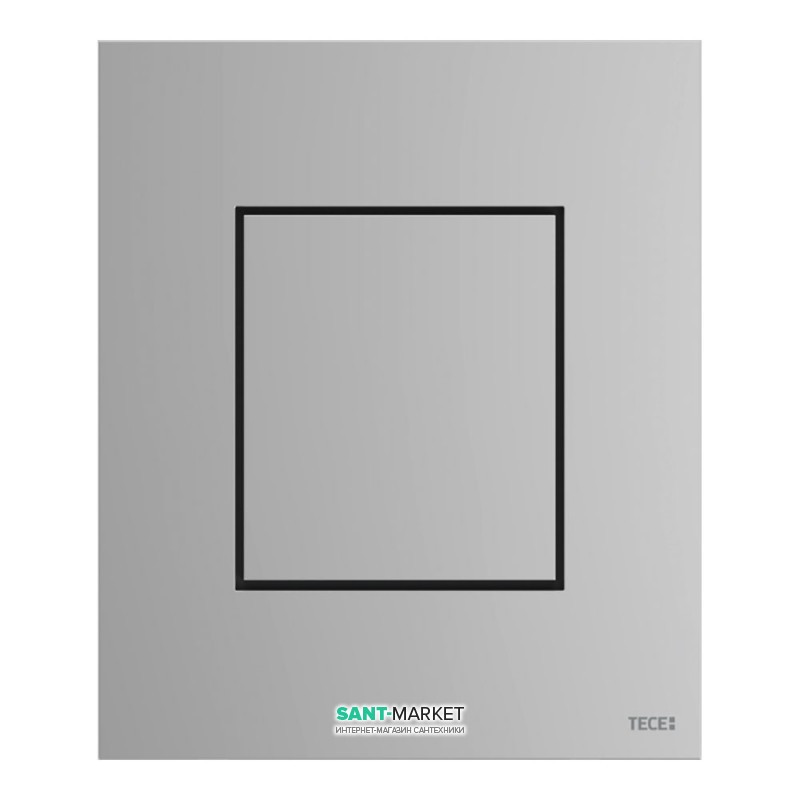 Панель смыва с картриджем для писсуаров Tece TECEnow хром матовый 9242402