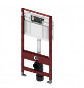 Система инсталляции для подвесного унитаза TECE ТЕСЕprofil 1120 мм универсальный с регулировкой высоты и двойного слива 9300000