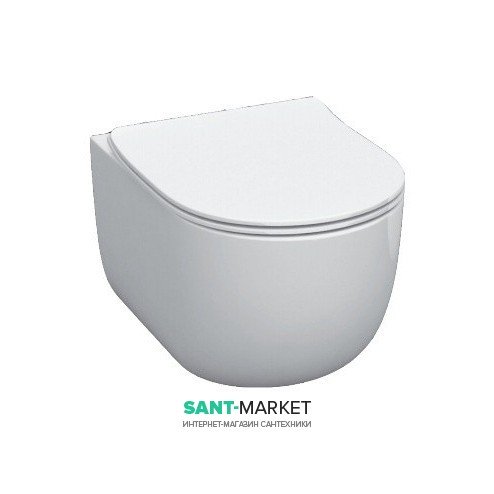 Унітаз підвісний Kerasan Flo безободковий білий 311301