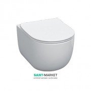 Унитаз подвесной Kerasan Flo безободковый белый матовый 311330