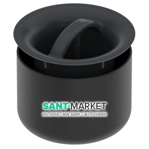 Гидрозатвор Tece TECEdrainpoint S для сифона DN 50 и DN 70 пластик черный 3695001