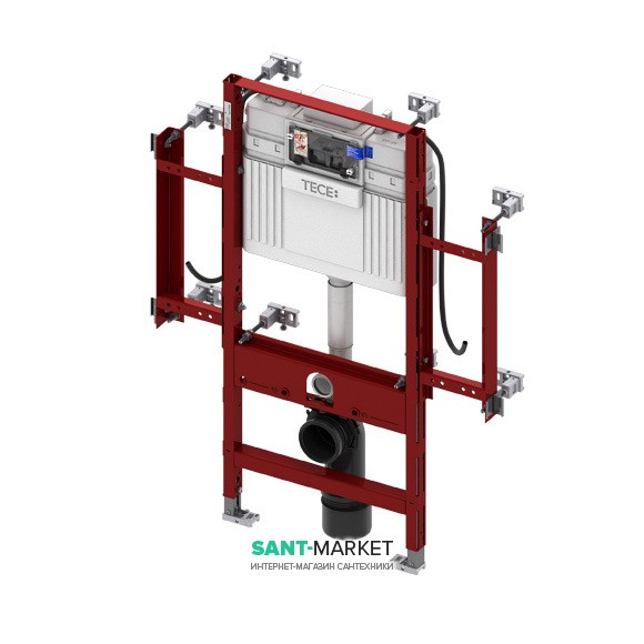 Система инсталляции для подвесного унитаза TECE ТЕСЕprofil 1120 мм для людей с ограниченными физическими возможностями 9300009