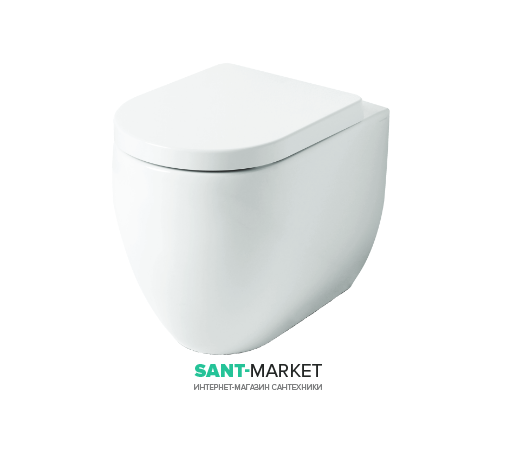 Унітаз підлоговий Kerasan Flo з кріпленням білий 311601