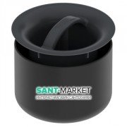 Гидрозатвор Tece TECEdrainpoint S для сифона DN 50 и DN 70 пластик черный 3695001