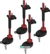 Комплект опор для сифонов душевых трапов TECE TECEdrainpoint S пластик 3690007