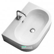 Раковина для ванної Kerasan Flo підвісна / накладна 60х42 см біла 314201