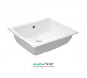 Раковина встраиваемая снизу Kerasan Slim белая 022901