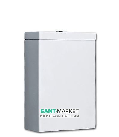 Зливний бачок для унітазу Kerasan Flo / Ego прямокутний білий 318101