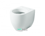 Унитаз напольный Kerasan Flo с крепежом белый матовый 311830