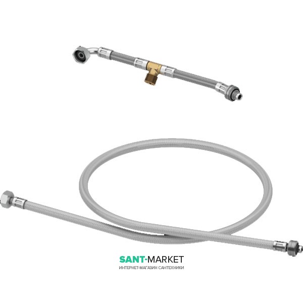 Комплект подключения сидений-биде Tece ТЕСЕprofil для модулей высотой 820 мм 9880054