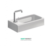 Раковина для ванной Kerasan Cento подвесная 45х25 см белая 353701C