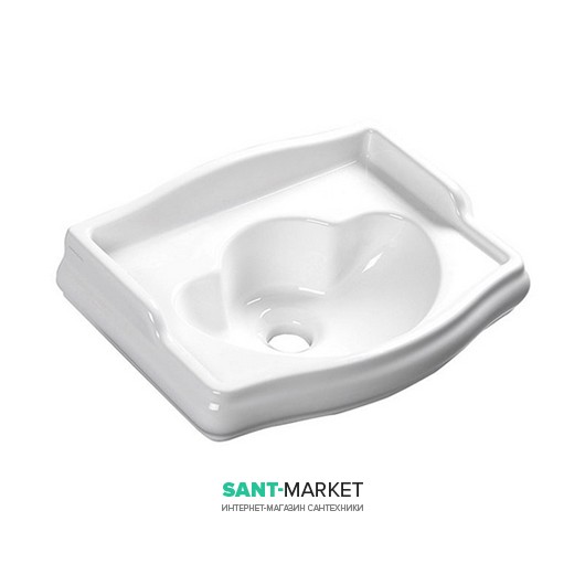 Раковина для ванной подвесная Kerasan Retro белая 103301