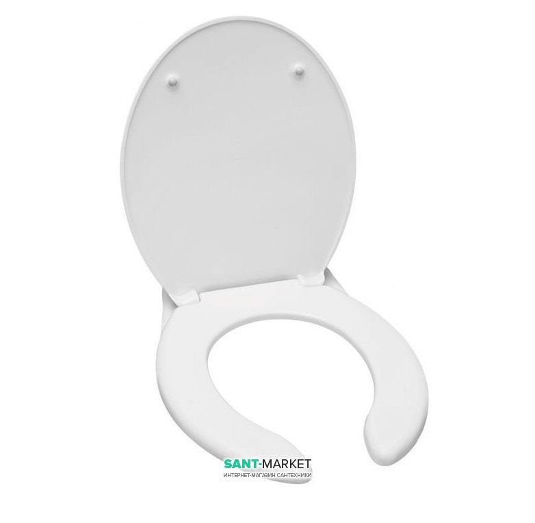 Сиденье с крышкой для унитаза Kerasan Comunita белый 028701