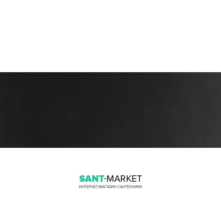 Стільниця під раковину Kerasan Inka керамічна 12х35,5 см чорний матовий 341531