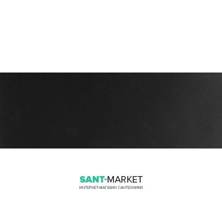 Столешница под раковину Kerasan Inka керамическая 22х35,5 см черный глянцевый 341604