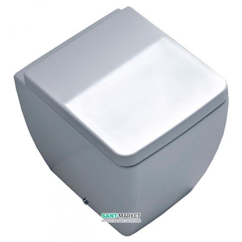 Унітаз підлоговий Kerasan Ego з кріпленням білий 321401