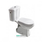 Унитаз напольный Kerasan Retro с бачком белый 101201