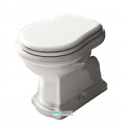 Унитаз напольный приставной Kerasan Retro белый 101101