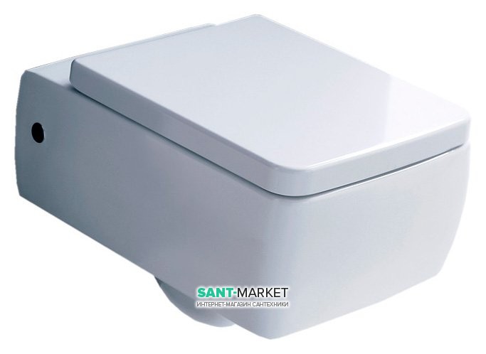 Унитаз подвесной Kerasan Ego с шумоизоляционной пластиной белый 321501