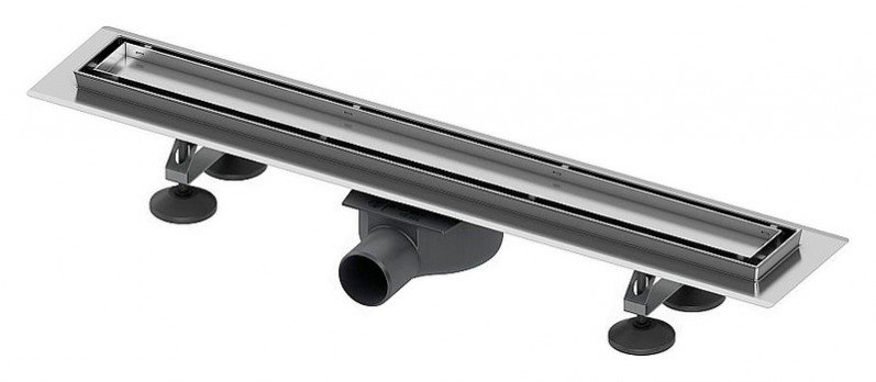 Комплект TECE TECElinus для монтажа дренажного канала с основой для плитки tile 700 мм нержавеющая сталь 15101070