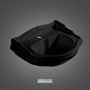Раковина для ванной подвесная Kerasan Retro черная 104504
