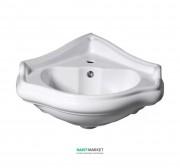 Раковина підвісна кутова Kerasan Retro керамічна біла 103201