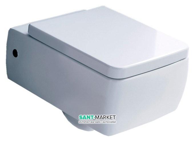 Унитаз подвесной Kerasan Ego с шумоизоляционной пластиной белый 321501