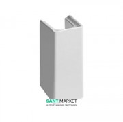 Полупьедестал для раковини Kerasan Cento керамічний білий 357501