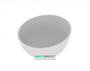 Раковина для ванной накладная Kerasan Ciotola C4 ø46 см светло-серый 430482