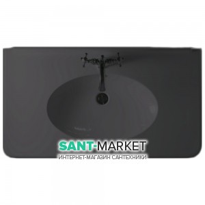 Раковина підвісна Kerasan Retro чорна 104904