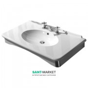 Раковина подвесная с консолью Kerasan Retro белая 1049КО