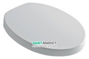 Сиденье с крышкой для унитаза Kerasan Cento Soft-Close овальное белый 358801