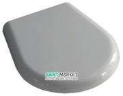 Сиденье с крышкой для унитаза Kerasan K09 быстросъемное Soft-Close полукруглое белый 367401