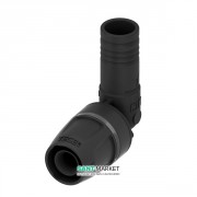 Куточок з'єднувальний 90 ° з фитингом TECE TECElogo пластик PPSU 25х25 мм 8711125