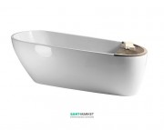 Ванна мармурова Kerasan Aquatech свободностоящая 170х80 см білий 375001